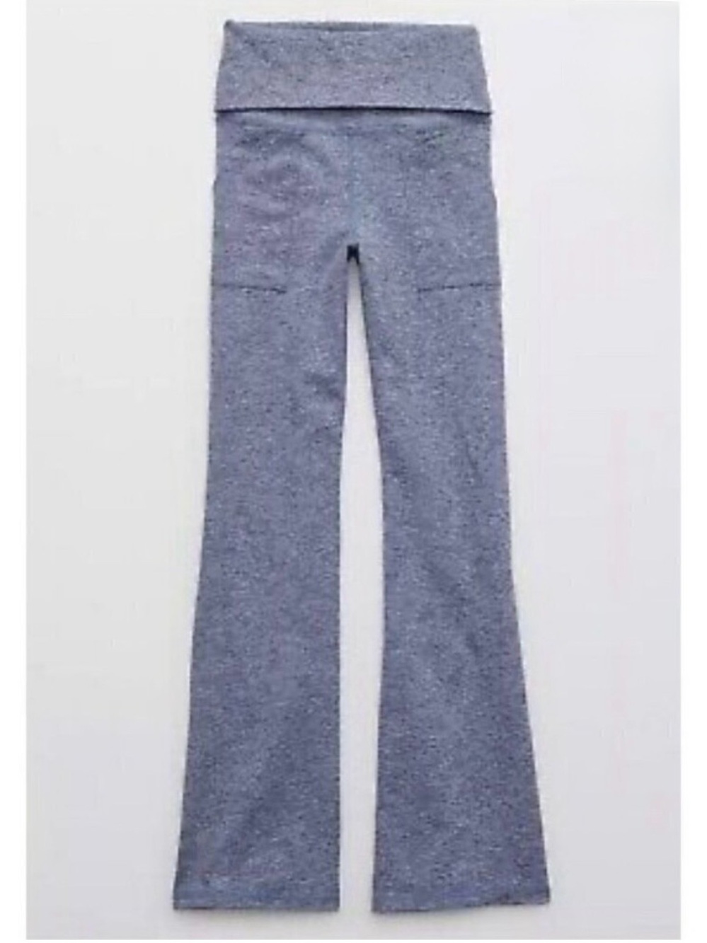 Aerie Offline Hugger Pants Size XS Foldover High Waist Flare Leg Yoga Loungewear